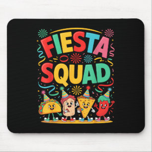 Tapis De Souris Équipe de fiesta de tacos drôles cinco de mayo