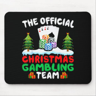 Tapis De Souris Équipe de jeu de Noël - Joueur drôle de pari Chris