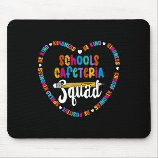 Tapis De Souris Équipe de la cafétéria des écoles Byck rentre à l'