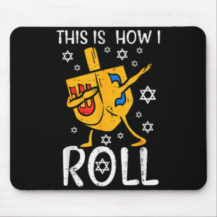Tapis De Souris Équipe de lutins Dabbing Noël Famille assortie Hom