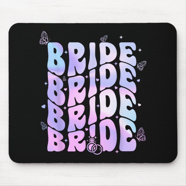 Tapis De Souris Équipe de mariée, je le fais, fête de bachelorette (Devant)
