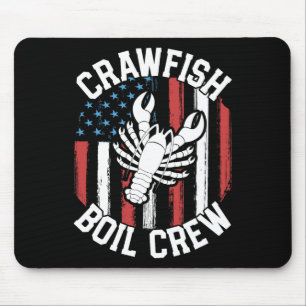 Tapis De Souris Equipe De Réchauffe De Crawfish Fantastique Chemis