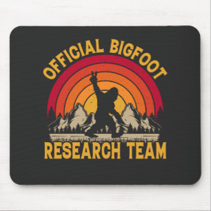 Tapis De Souris Équipe de recherche originale de Bigfoot