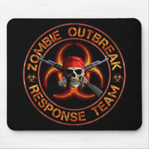 Tapis De Souris Équipe de réponse de zombi