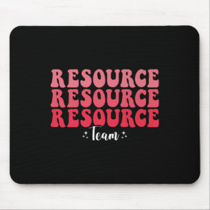 Tapis De Souris Équipe de ressources super Enseignant de l'enseign