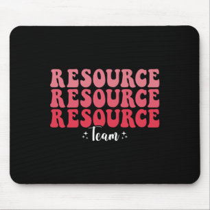 Tapis De Souris Équipe de ressources super Enseignant de l'enseign