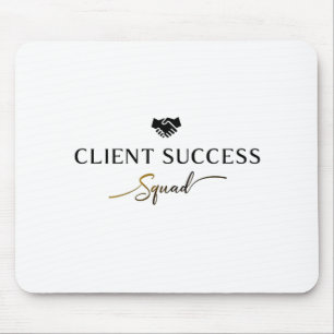 Tapis De Souris Équipe de réussite client