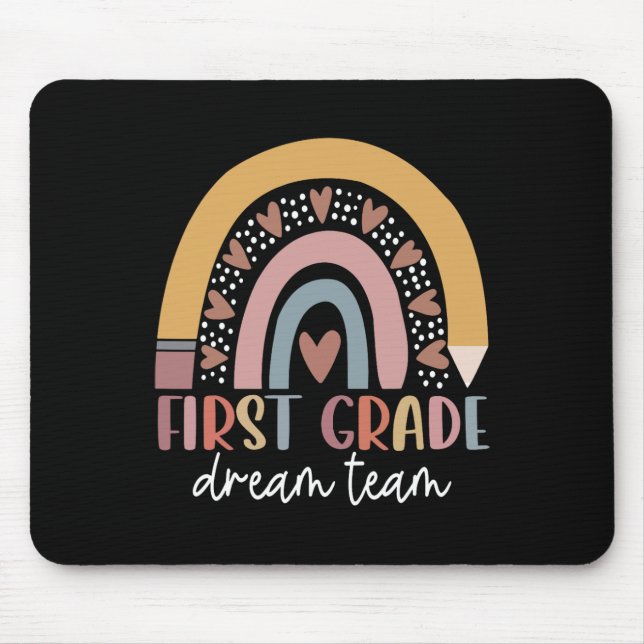 Tapis De Souris Équipe De Rêve De Niveau Secondaire Enseignants En (Devant)