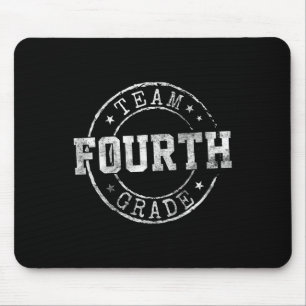 Tapis De Souris Équipe de rêve de quatrième année 4e jour de rentr