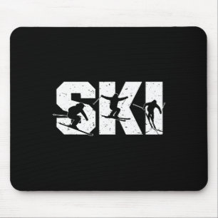 Tapis De Souris Équipe de ski Freestyle Ski drôle extrême Sp