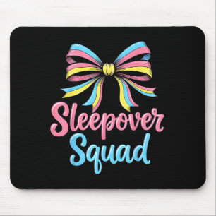 Tapis De Souris Équipe de soirée pyjama manches Coquette Anniversa