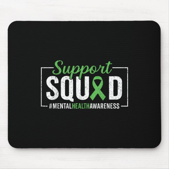 Tapis De Souris Équipe de soutien à la motivation Sensibilisation  (Devant)