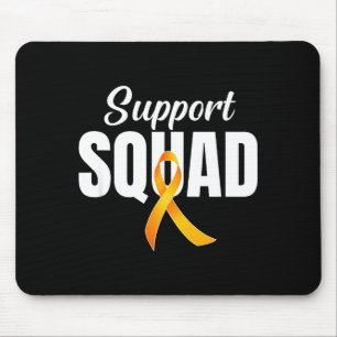 Tapis De Souris Équipe de soutien Sclérose en plaques Orange