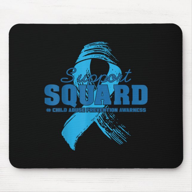 Tapis De Souris Équipe de soutien Sensibilisation à la prévention  (Devant)