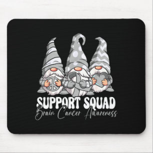 Tapis De Souris Équipe de soutien Sensibilisation au cancer du cer