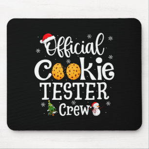 Tapis De Souris Équipe de testeurs de cookies Famille Équipe de pâ