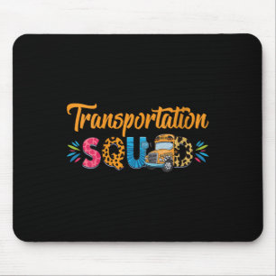 Tapis De Souris Équipe de transport des femmes Fière rentrée scola