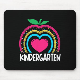 Tapis De Souris Équipe d'enseignants de maternelle bohème arc-en-c
