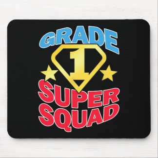 Tapis De Souris Équipe d'enseignants superhero de 1re année