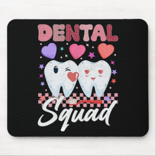 Tapis De Souris Équipe Dentaire Saint-Valentin Équipe Dentaire Ins