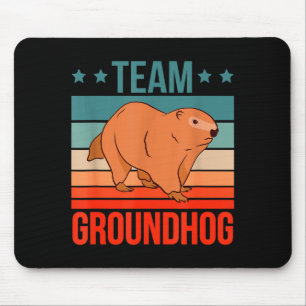 Tapis De Souris Équipe Groundhog Citation Groundhog Groundhog 
