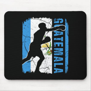 Tapis De Souris Équipe guatémaltèque de boxe Guatémaltèque Drapeau