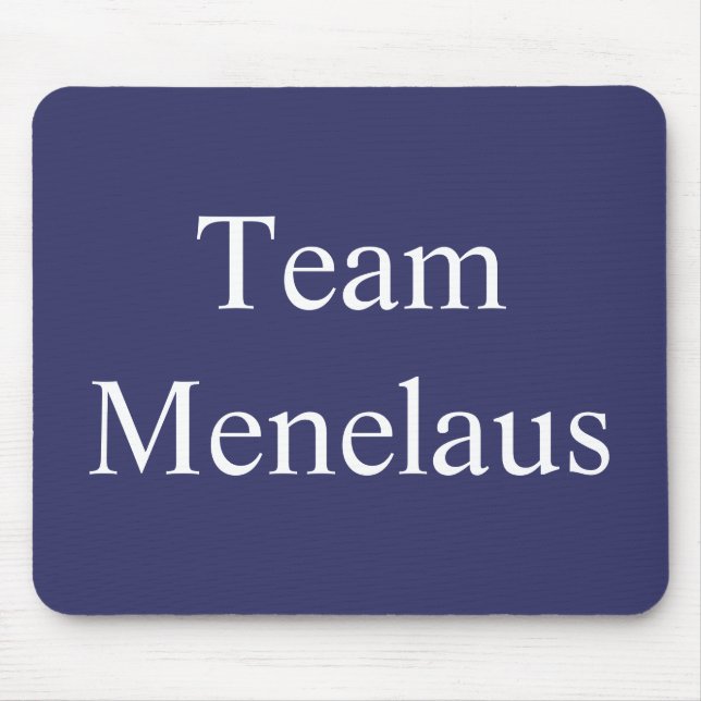 Tapis De Souris Équipe Menelaus (Devant)