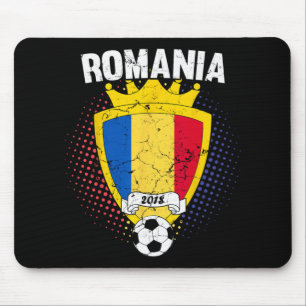 Tapis De Souris Équipe nationale de football de Roumanie Drapeau r