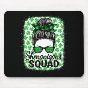 Tapis De Souris Équipe Shenanigans Saint-Patrick Femmes Filles Moi