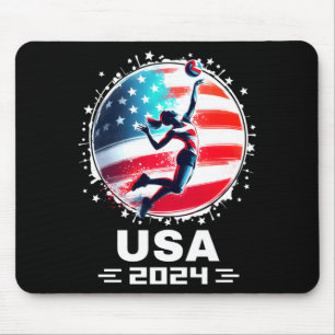 Tapis De Souris Équipe Usa 2024 maillot de volley-ball pour hommes