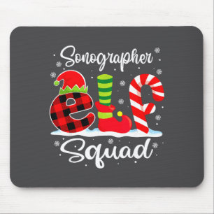 Tapis De Souris Équipe X mas Elf Sonographe Correspondant