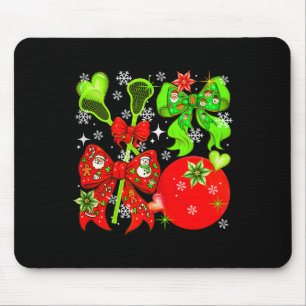 Tapis De Souris Équipement de crosse de Noël Équipe de joueur Colo