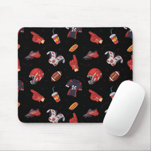 Tapis De Souris Équipement sportif de football avec Motif aliment