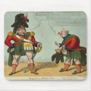 Tapis De Souris Equipt pour une visite du nord, 1822