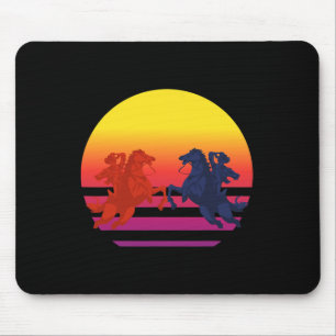 Tapis De Souris Équitation équitation Western Equestria Texas Ret