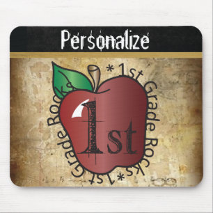 Tapis De Souris Ęr professeur d'école primaire de cru