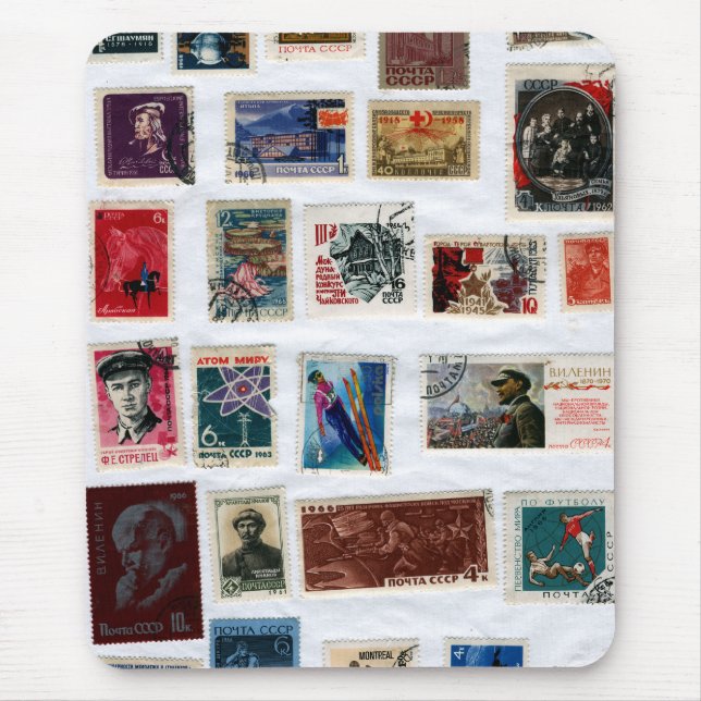 Tapis De Souris Ère soviétique Mousepad (Devant)