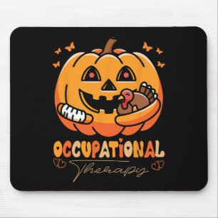 Tapis De Souris Ergothérapie amusante Thanksgiving Citrouille Tu