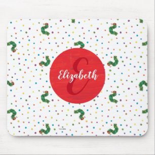 Tapis De Souris Eric Carle   Motif de chenille et de points