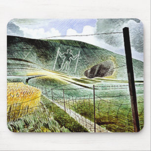 Tapis De Souris Eric Ravilious - The Wilmington Giant,