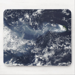 Tapis De Souris Éruption de Piton de la Fournaise, la Réunion Is