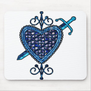 Tapis De Souris Erzulie Dantor Veve Sigil