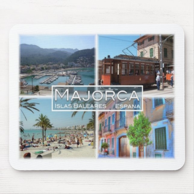 Tapis De Souris ES Espagne - Baléares - Majorque - (Devant)