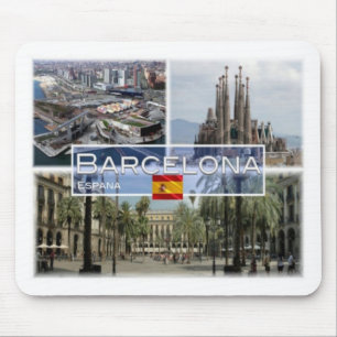 Tapis De Souris ES Espana - Espagne - Barcelone - Sagrada Familia