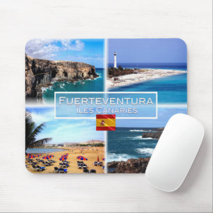 Tapis De Souris ES Iles Canaries - Fuerteventura - Cuevas de Ajyuy