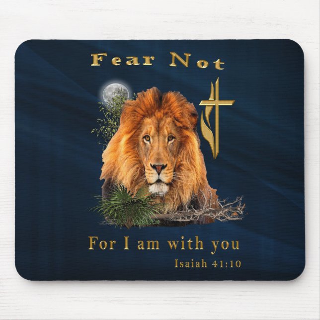 Tapis De Souris Esaïe 41:10 mousepad (Devant)
