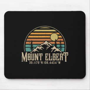 Tapis De Souris Escalade du mont Elbert Colorado Mountain Mount El
