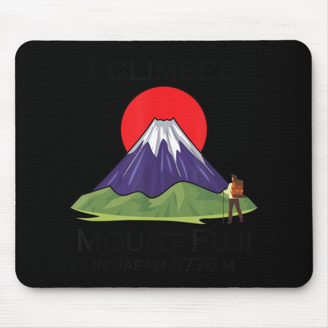 Tapis De Souris Escalade Mont Fuji (Devant)