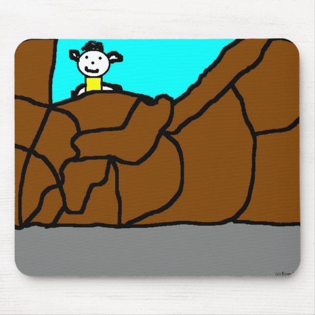 Tapis De Souris Escalade Mountain (Devant)