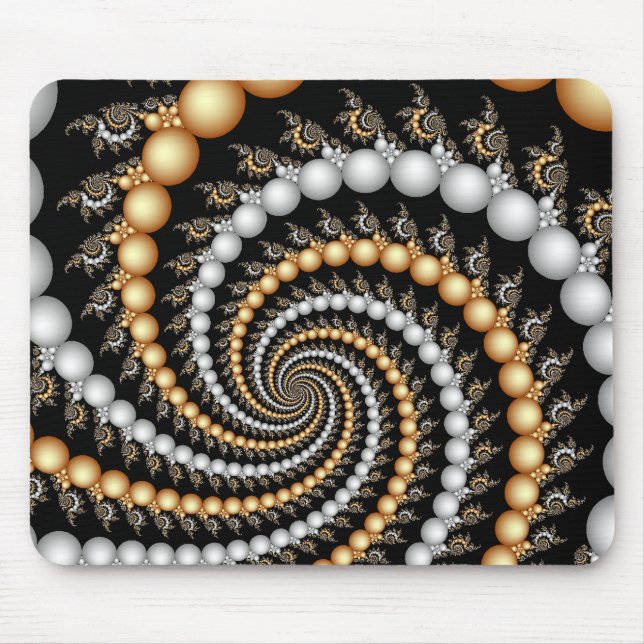 Tapis De Souris Escalier en spirale Mousepad de fractale (Devant)